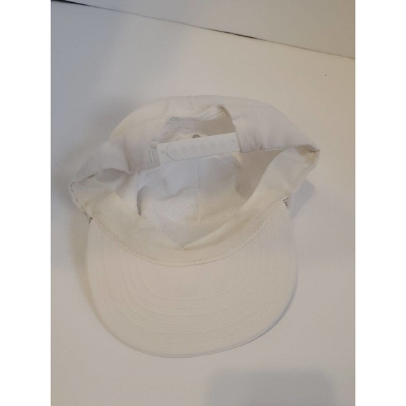 United States Air Force Retired Embroidered Hat Cap Adjustable White Gold Blue - Picture 7 of 7